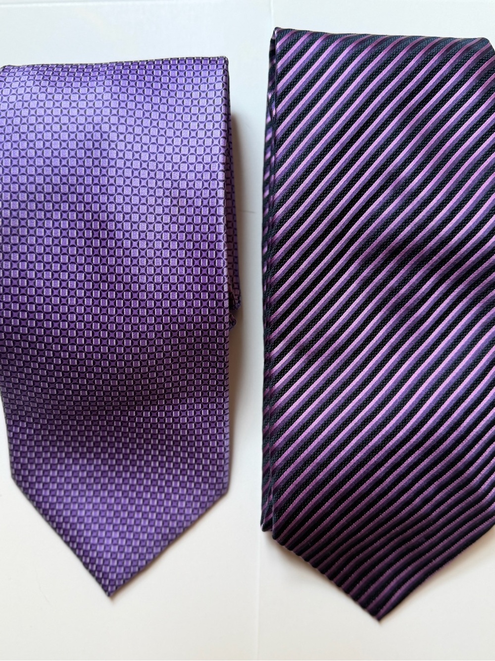 Set of 2 Ermenegildo Zegna Extra Long (XL) Ties